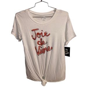 Art Class Front Tie Shirt